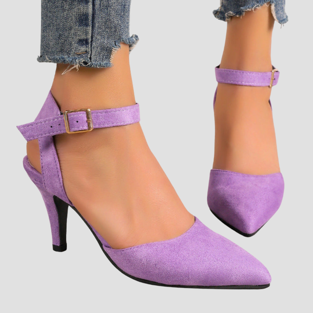 Leona | Elegante Sandalen mit doppeltem Knöchelriemen
