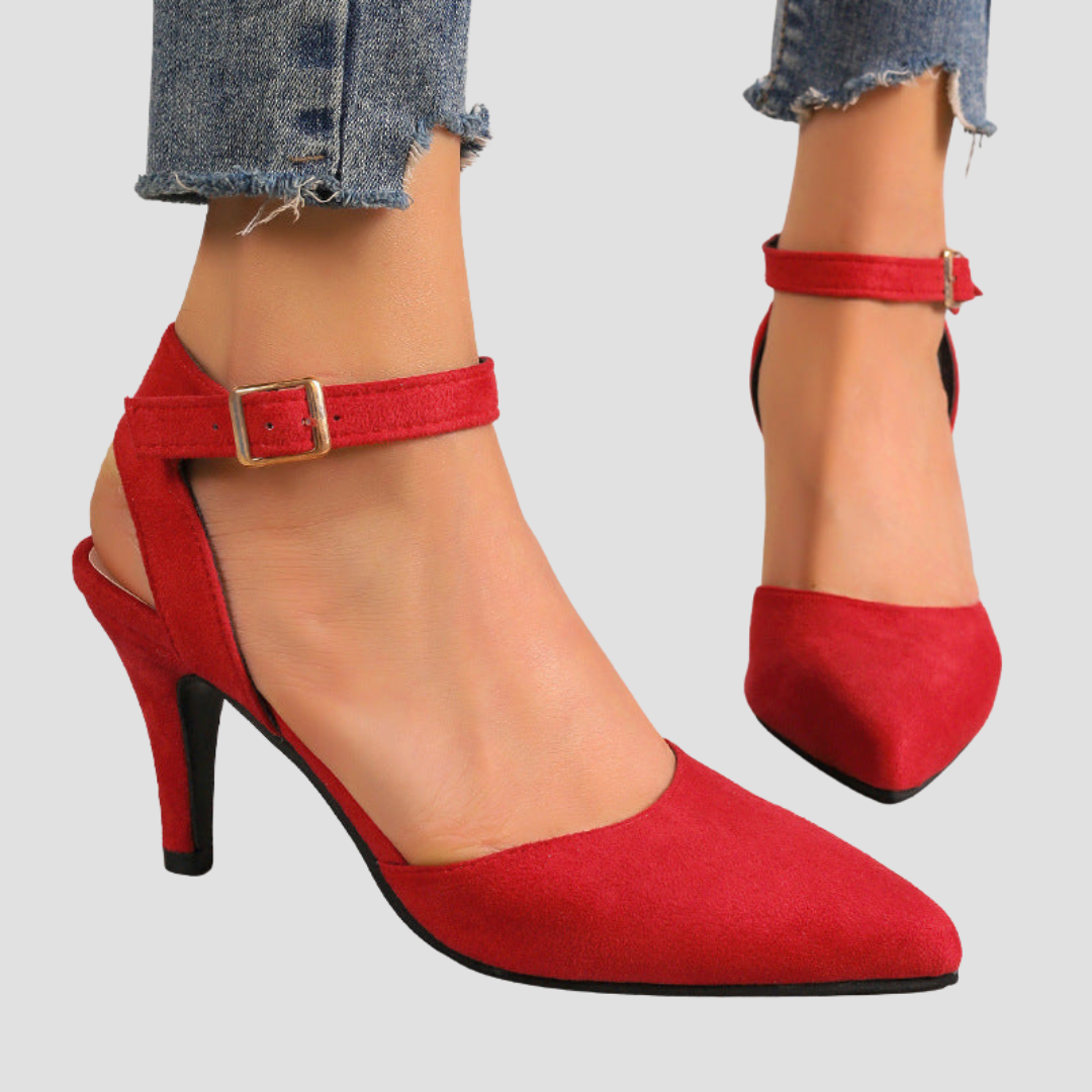 Leona | Elegante Sandalen mit doppeltem Knöchelriemen