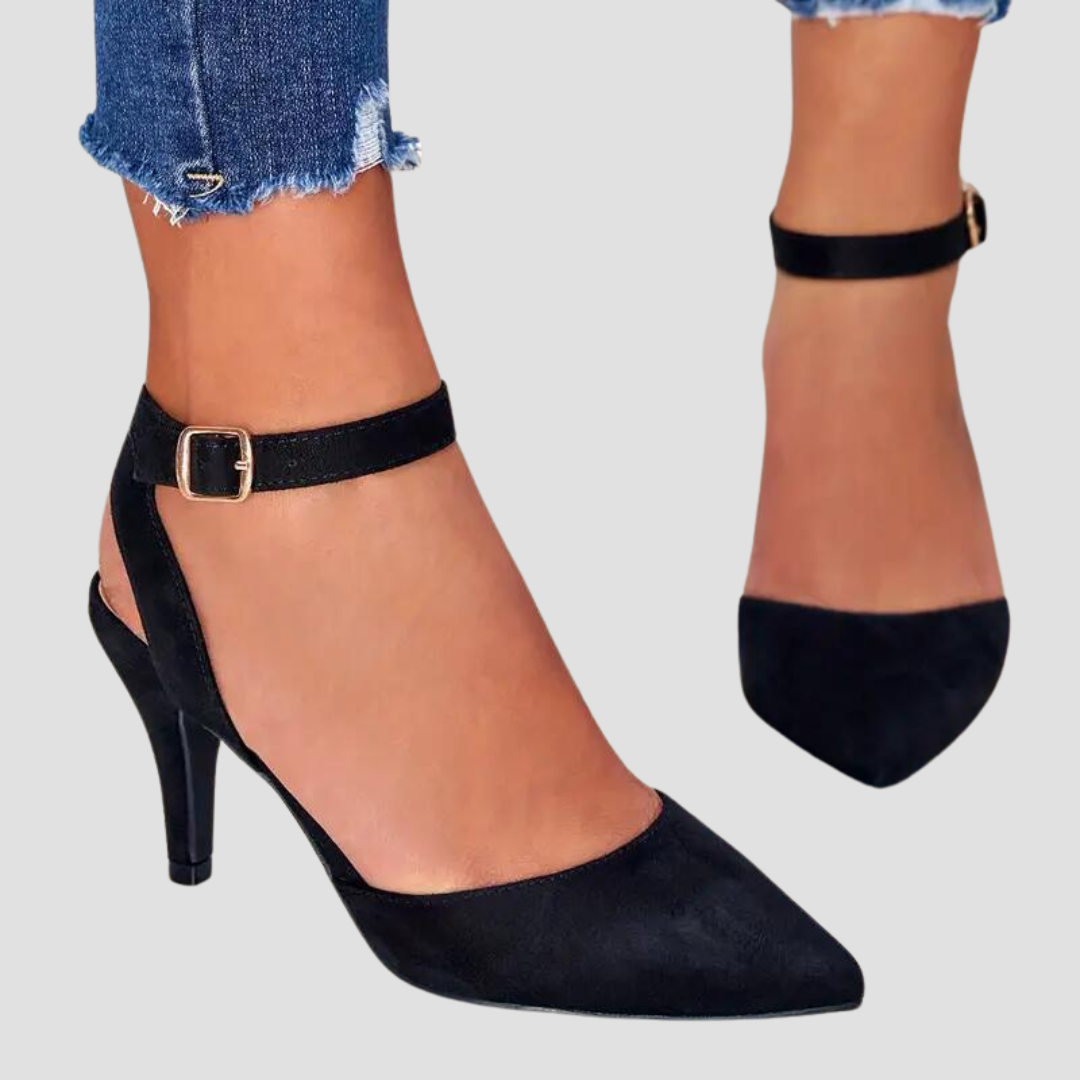 Leona | Elegante Sandalen mit doppeltem Knöchelriemen
