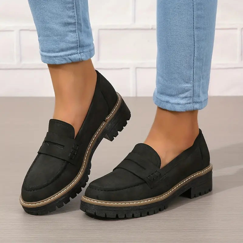 Velve | Bequeme Plateau Loafers