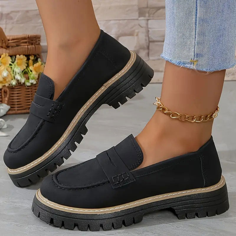 Velve | Bequeme Plateau Loafers