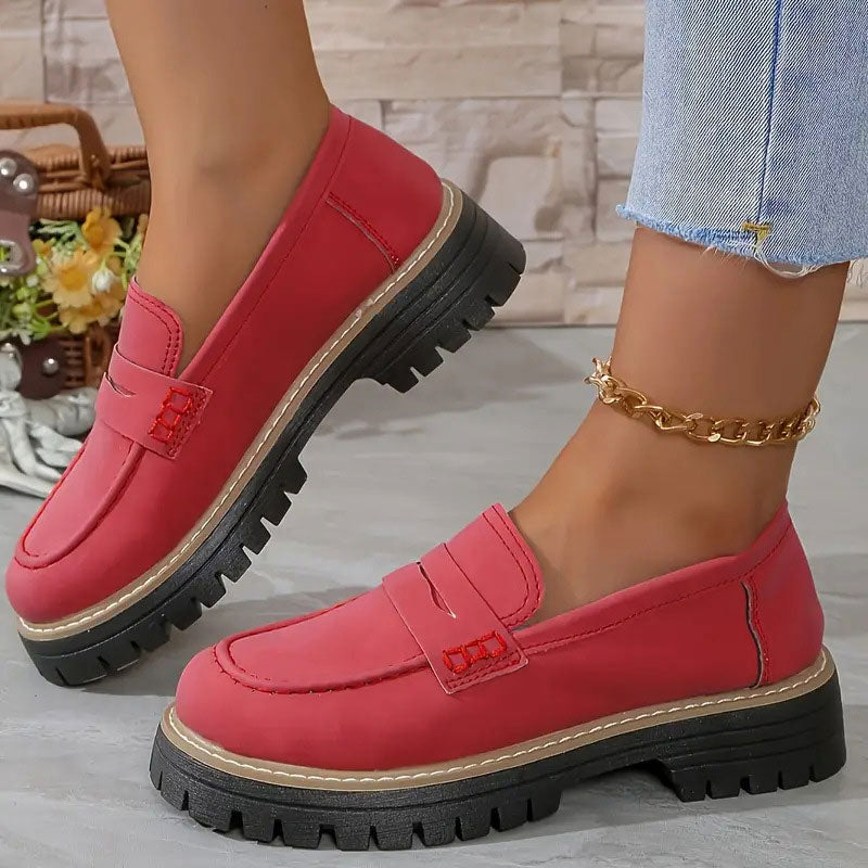 Velve | Bequeme Plateau Loafers