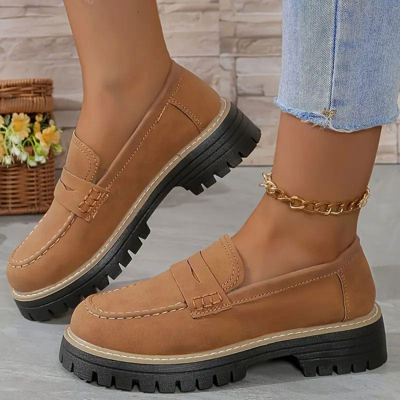 Velve | Bequeme Plateau Loafers