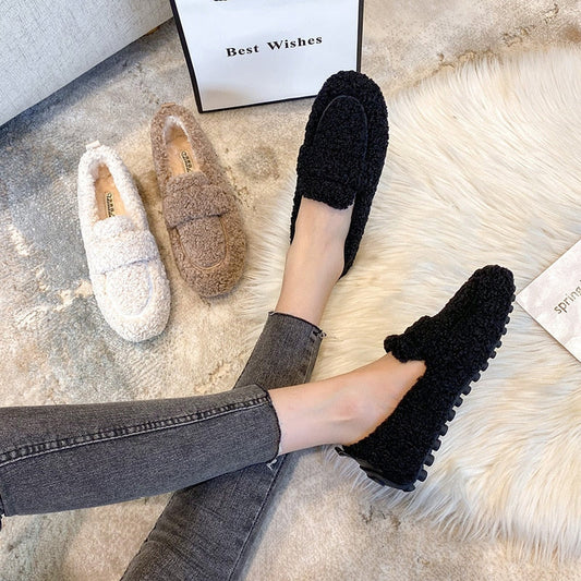 Arielle | Plüschschuhe mit Rutschfester Sohle